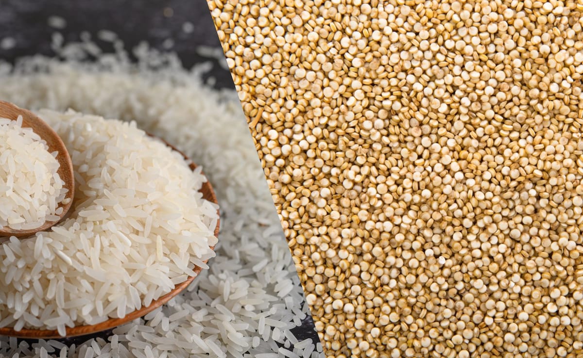 Rice and quinoa
