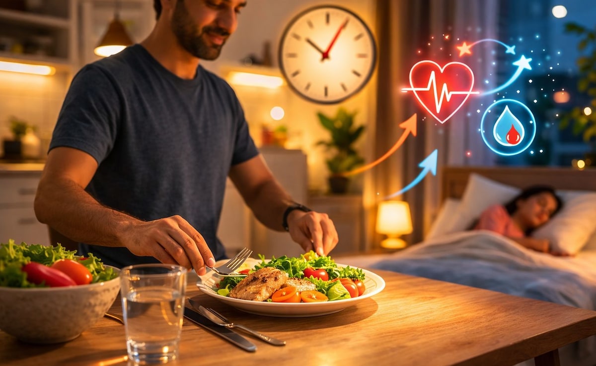 सोने से 3 घंटे पहले डिनर करने का कमाल, कंट्रोल में रहेगा ब्लड प्रेशर और शुगर लेवल, नई स्टडी का दावा