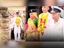 नेवी में अफसर बनकर लौटा बेटा, मिट्टी के घर में रहने वाले मां-बाप का भर आया दिल