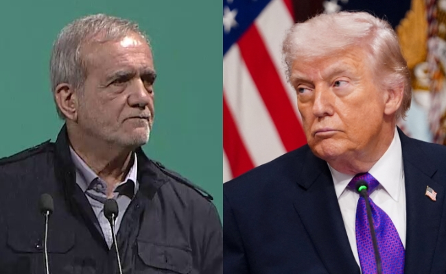 'No One Will Be Left To Say 'We Surrender'": Trump Attacks Iran President