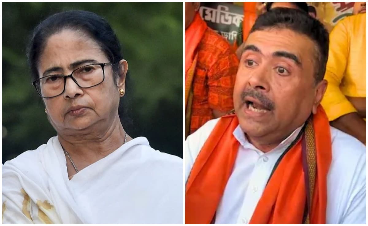 भवानीपुर से सुवेंन्‍दु अधिकारी ने ममता बनर्जी को किया चैलेंज, क्‍या CM नंदीग्राम में देंगी चुनौती?