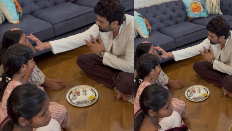 मनीष पॉल के घर हुई अष्टमी की पूजा, कंजकों को दिए ऐसे गिफ्ट सोशल मीडिया पर डिमांड करने लगे फैन्स