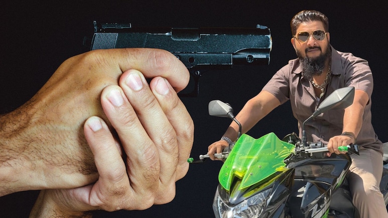 VIDEO: प्रसिद्ध सोशल मीडिया इन्फ्लुएन्सरच्या घराबाहेर गोळीबार; 2 राऊंड फायर, ठाण्यात खळबळ