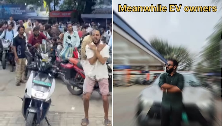 Electric Vehicle Owners Trolling Petrol Vehicle Users Is A New Social Media Trend: Videos