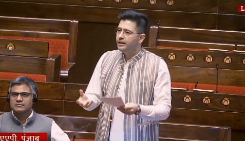 'Drinking Juice Or Sugar Syrup?' Raghav Chadha Flags Misleading Labels &mdash; Watch Video