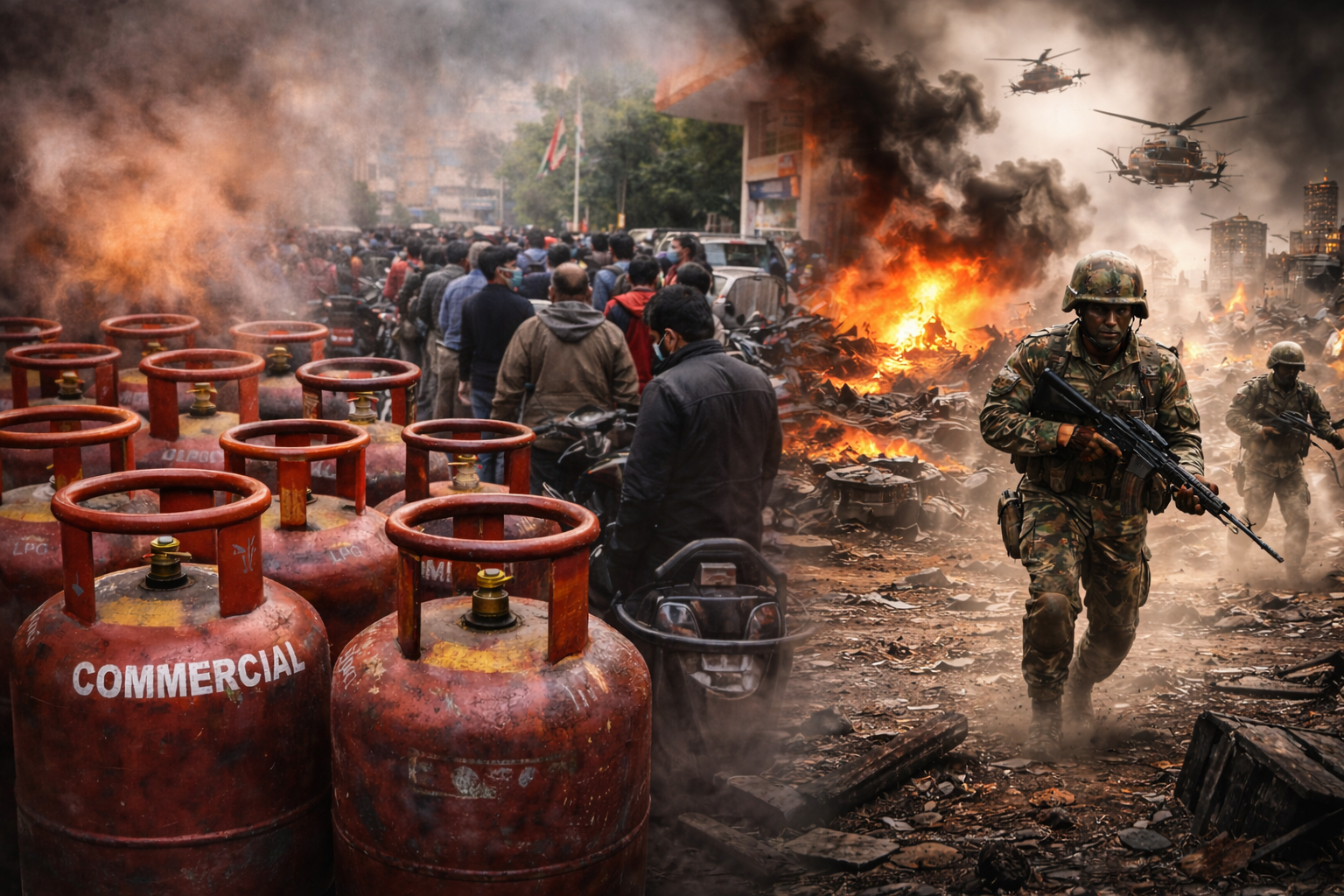 एमपी तक 'युद्ध की मार':  तेल-गैस का करीब सात दिन का ही स्टॉक ! होटल कारोबार बंदी के कगार पर