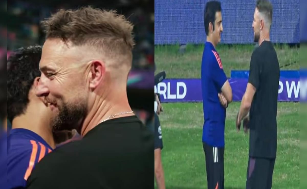 IND vs ENG, T20 World Cup 2026: गौतम गंभीर की अचूक रणनीति ने पलट दी बाजी, इंग्लैंड कोच बैंडन मैकुलम ने भी मानी हार, मैच के बाद लगाया गले से