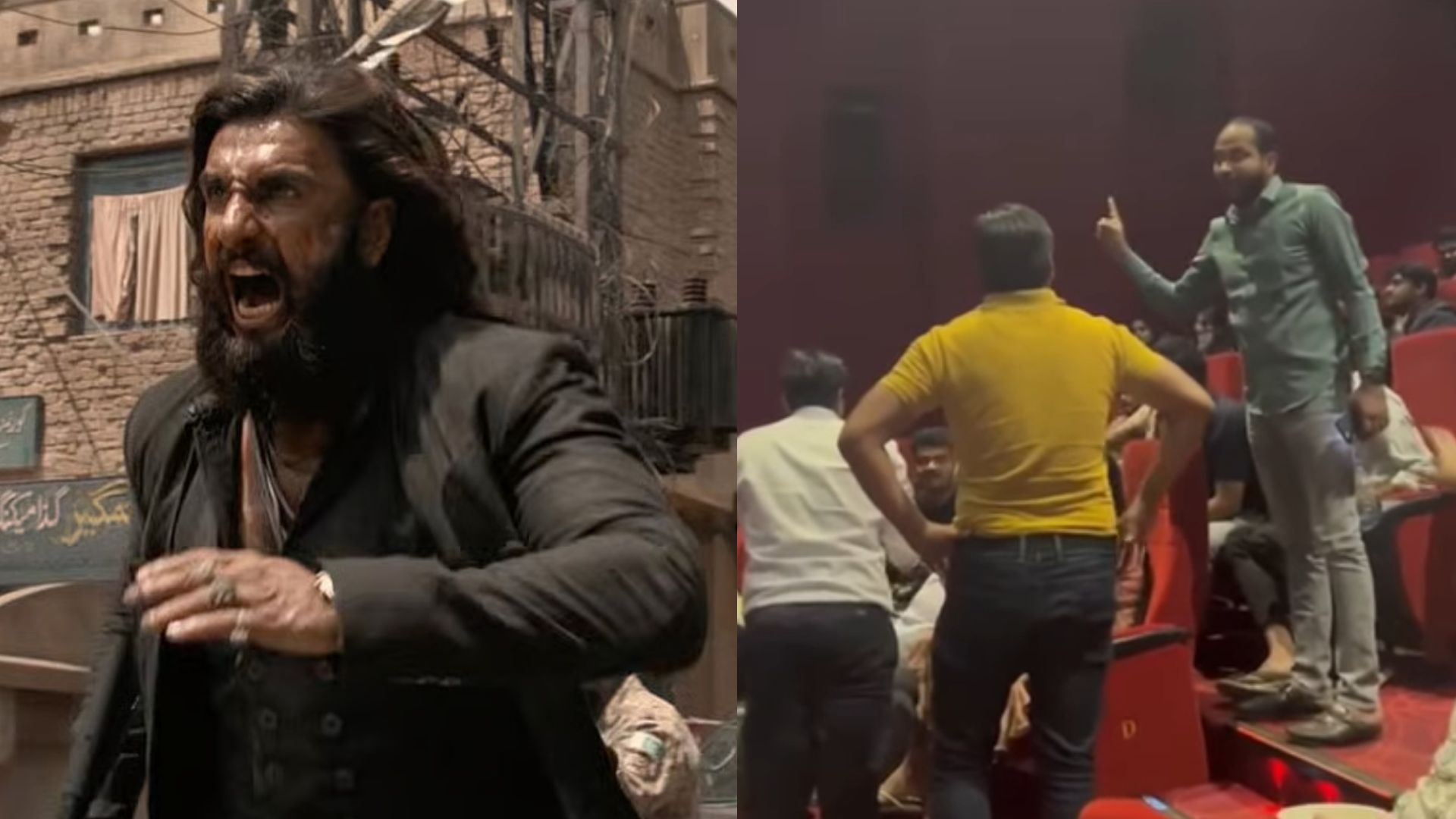 <i>Dhurandhar 2</i> Screening Turns Chaotic In Hyderabad Over Hindi-Telugu Mix-Up, Watch