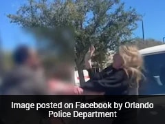Road Rage Caught On Camera: US Woman Punches Pregnant Driver, Bites Cop