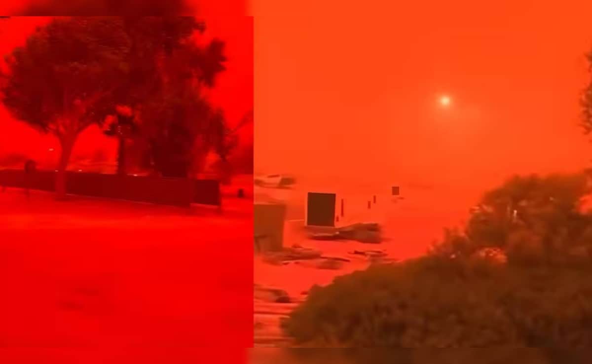 'खून' जैसा लाल हो गया ऑस्ट्रेलिया का आसमान, हॉलीवुड मूवी जैसा दिखा मंजर, ये थी वजह