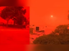 कुदरत का ऐसा रूप पहले नहीं देखा! जब मिट्टी ने ढका सूरज और लाल हो गया समंदर का किनारा