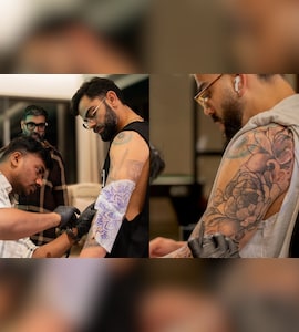 Virat Kohli Gets A New Full Sleeve Tattoo Ahead Of IPL 2026. Heres What It Signifies - Watch