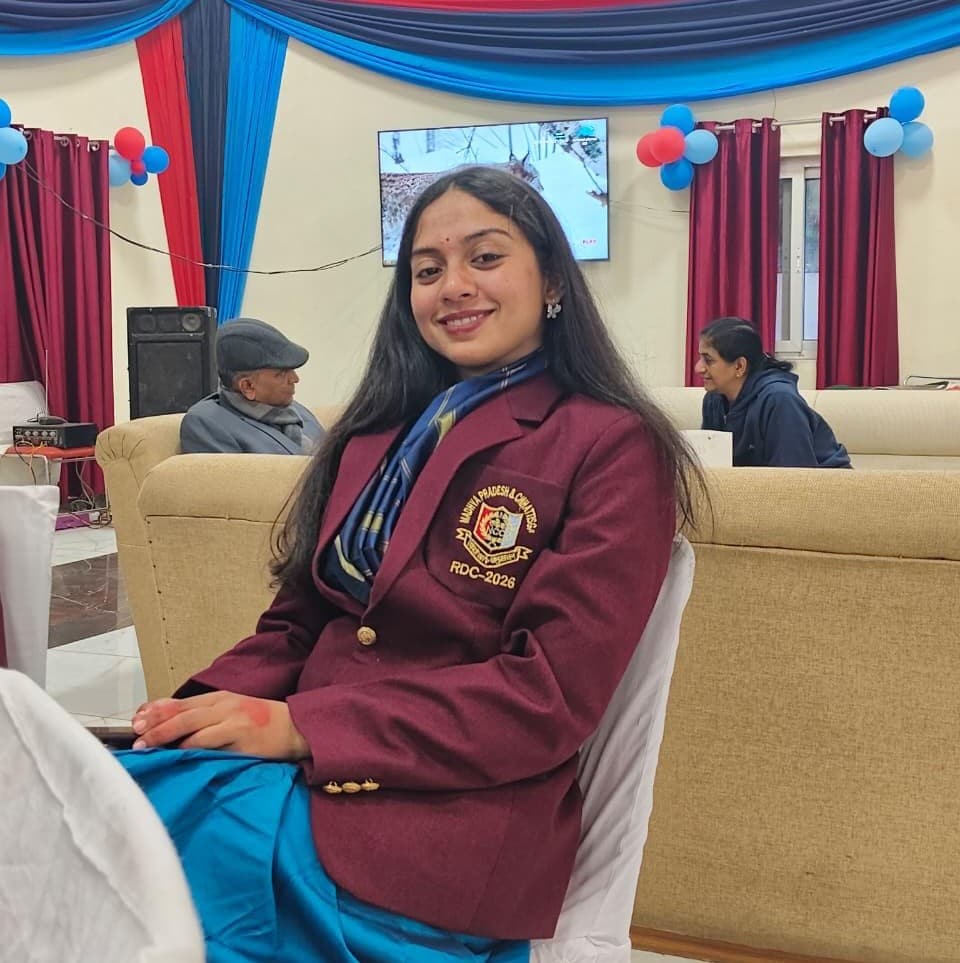 ncc yep 2026 sara pandey sagar mp russia selection ncc yep 2026 sara pandey sagar mp russia selection