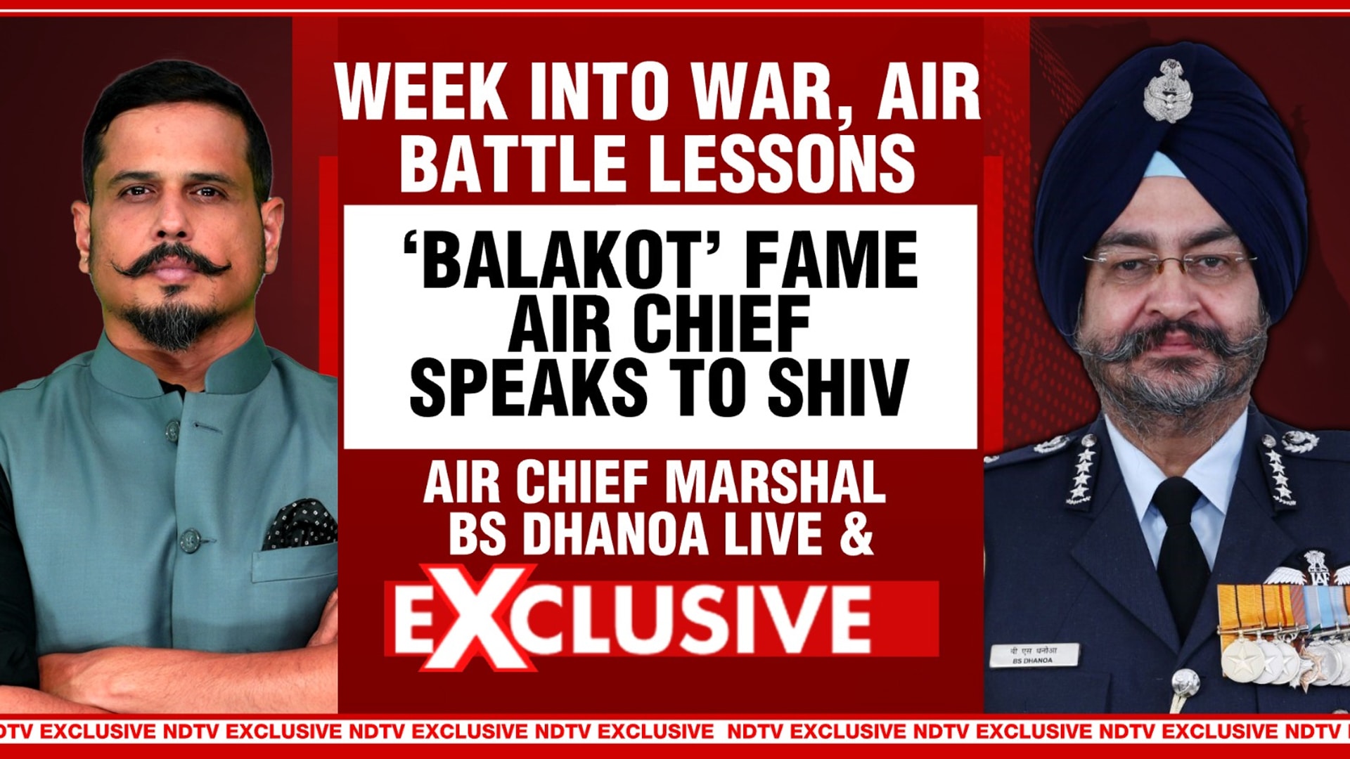 Week Into War, Air Battle Lessons: 'Balakot' Fame Air Chief BS Dhanoa Speaks To NDTV