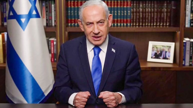 Netanyahu Says Israel Will Continue To "Crush Iran's Terror Regime"