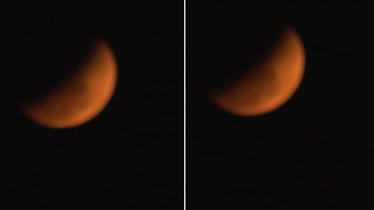 Chandra Grahan 2026: भारत में दिखाई दिया चंद्र ग्रहण, सामने आई पहली तस्वीर, आप भी देखिए
