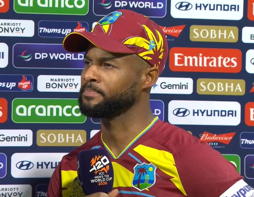 'इसका श्रेय उन्हें देना होगा', वेस्टइंडीज के झोली से किस खिलाड़ी ने छीन ली जीत? कैप्टन शाई होप ने खुद बताया