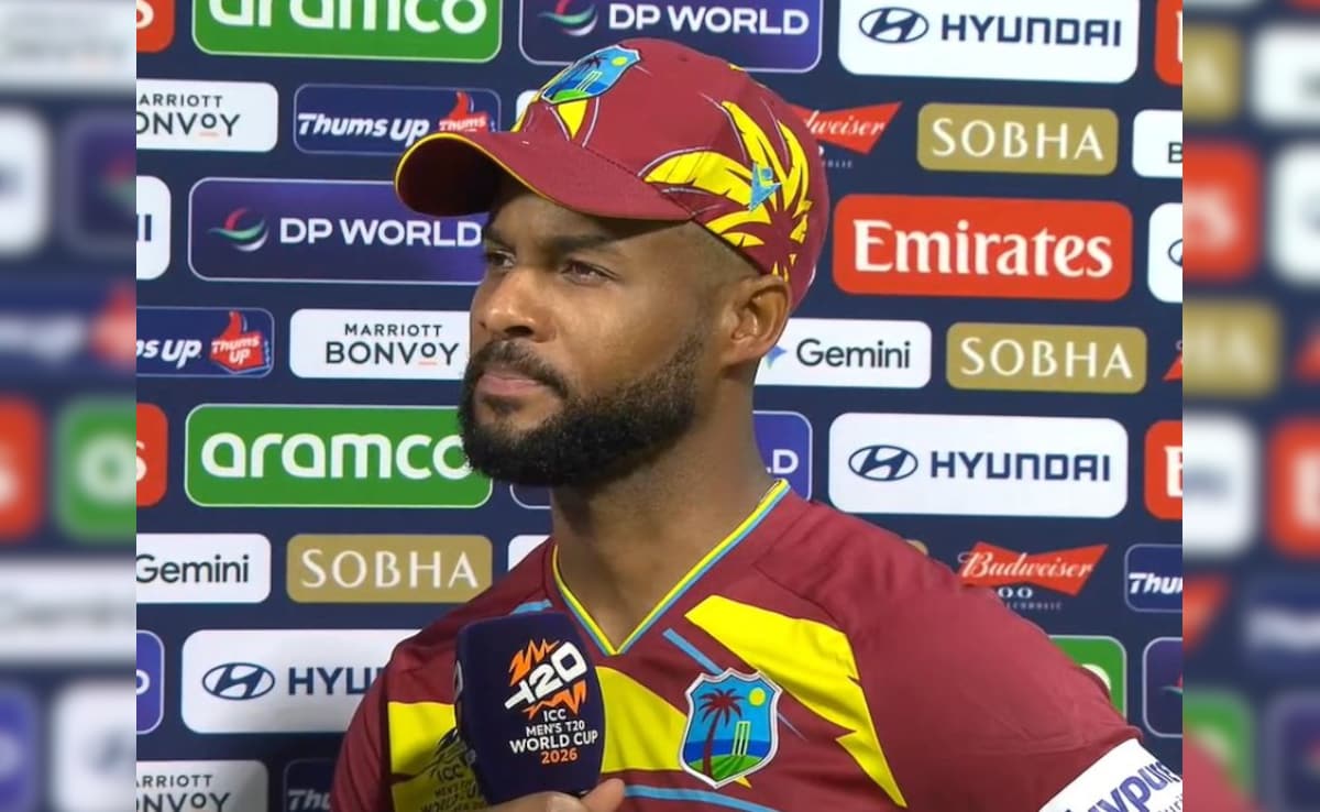 इसका श्रेय उन्हें देना होगा, वेस्टइंडीज के झोली से किस खिलाड़ी ने छीन ली जीत? कैप्टन शाई होप ने खुद बताया