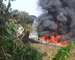 Colombian Military Plane With 110 Persons On Board Crashes After Takeoff, Watch Video