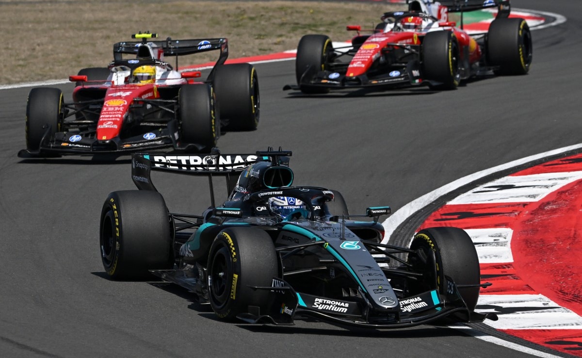 George Russell Edges Out Charles Leclerc, Lewis Hamilton To Win Exciting Chinese GP Sprint