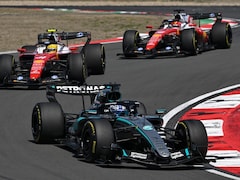 Russell Edges Out Leclerc, Hamilton To Win Exciting Chinese GP Sprint
