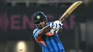 India vs West Indies Live Score:  संजू-तिलक कर रहे बाउंड्री की बरसात, भारत को 36 गेंद में चाहिए 60 रन