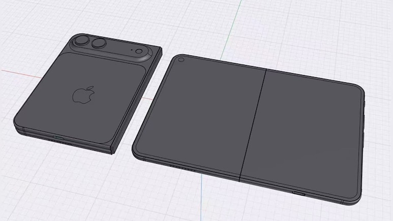 Apple iPhone Fold CAD Renders Leak: Book-Style Design, Dual Cameras And 7.8-Inch Display Tipped