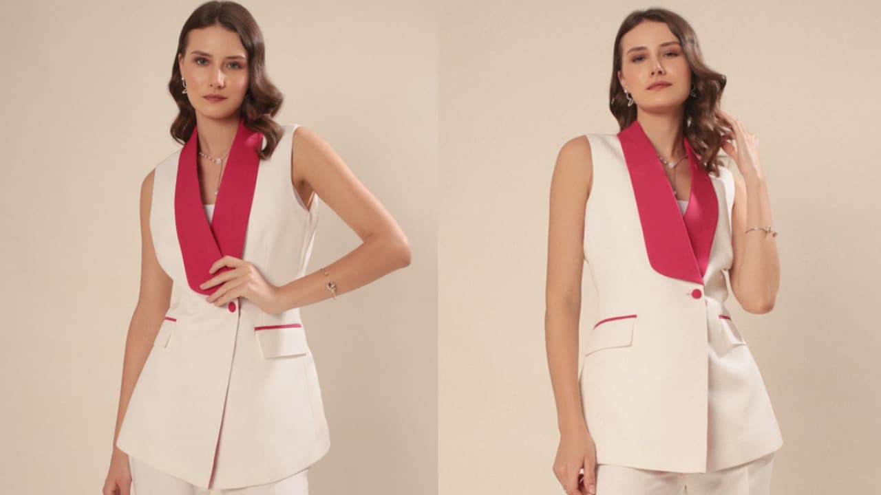 Sleeveless Blazers For Warm Offices: The Smart Layering Trend Professionals Are Embracing.