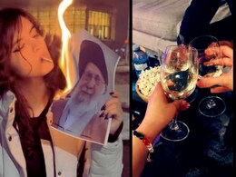 Women Cheers After Khamenei Death : आधी सिगारेट शिलगावली अन् आता चिअर्स; सर्वोच्च नेत्याच्या मृत्यूनंतर इराणी तरुणी इतक्या आनंदी का?&nbsp;