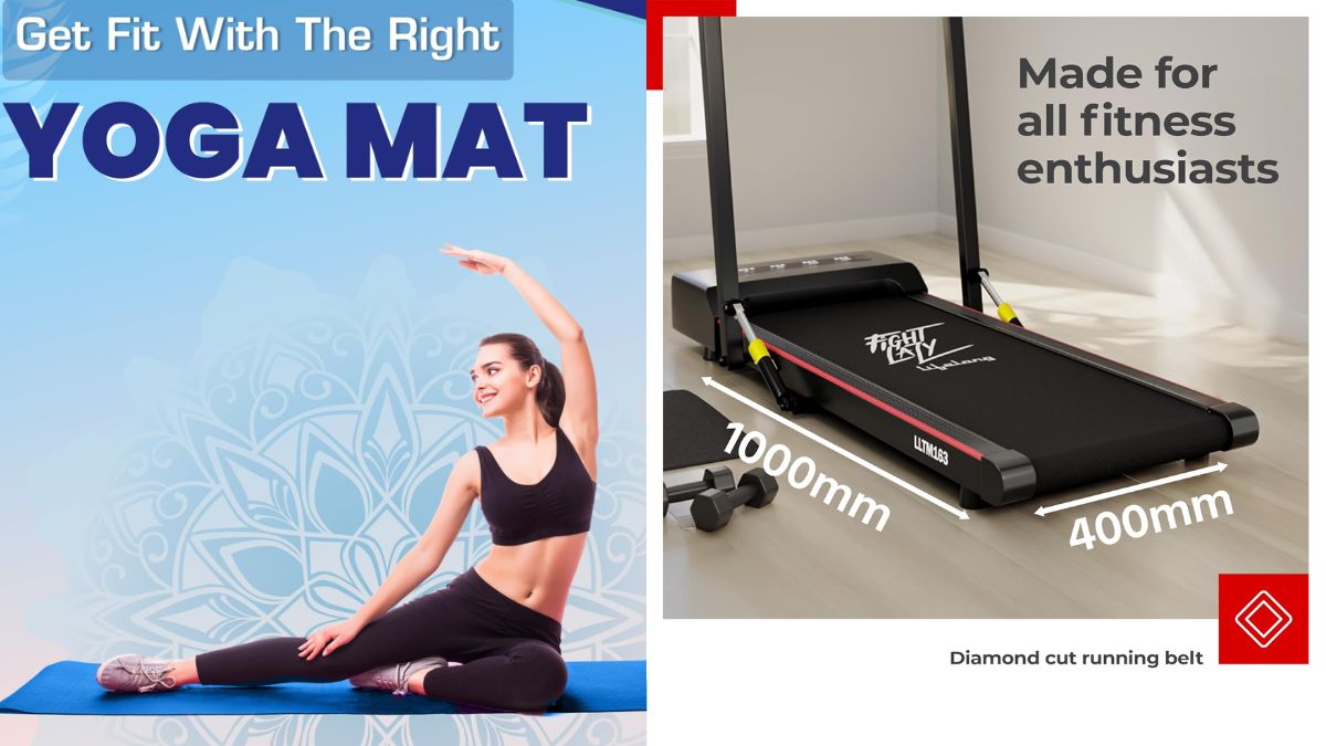Yoga Mat, Treadmill, Resistance Band To Bench, 5 Best Fitness Equipment To Shop Now