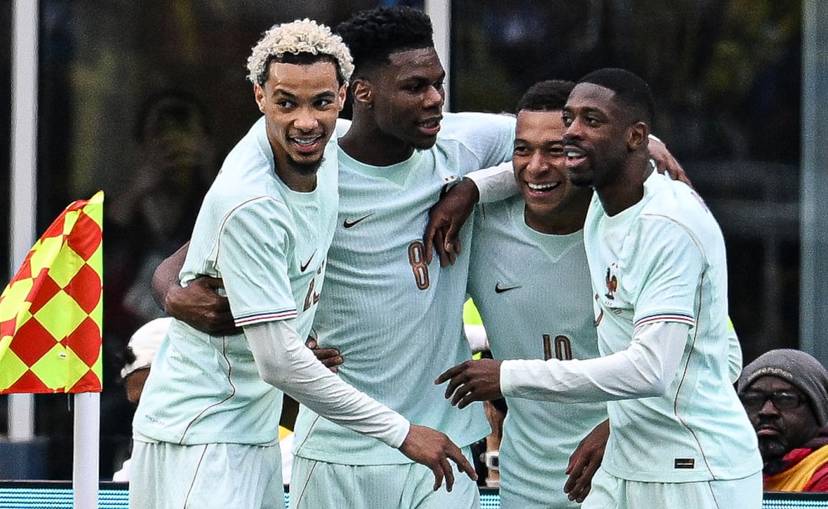 Kylian Mbappe On Target As France Shrug Off Red Card To Beat Brazil