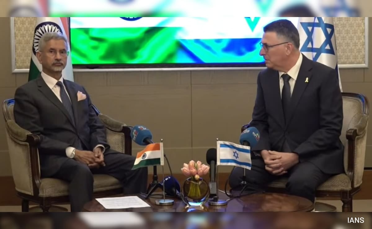 S Jaishankar Speaks To Israeli Counterpart, Discusses Middle East Conflict