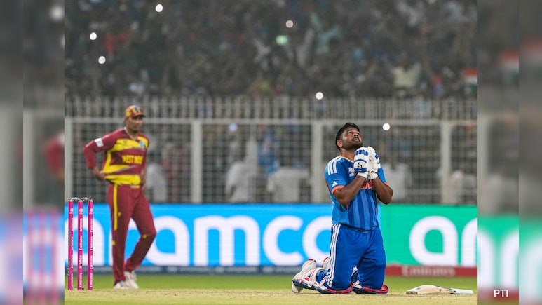 IND vs WI: टीम इंडिया को सेमीफाइनल में पहुंचाने के बाद संजू सैमसन का ग्रैंड सेलिब्रेशन आपने देखा क्या?