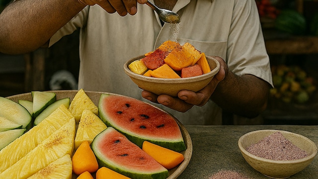 Black salt with summer fruits can keep it nutrient dense (image is for representation purposes only)