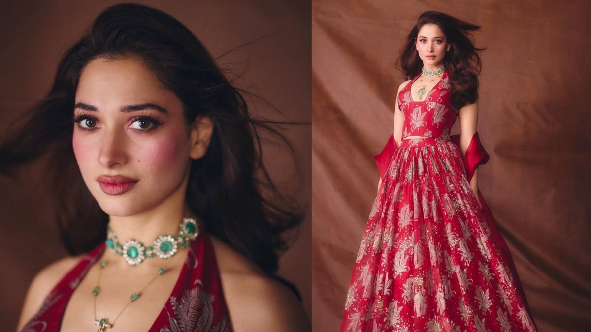 Tamannaah Bhatia Turns Showstopper For Bhumika Sharma In A 'Modern' Lehenga At Lakme Fashion Week