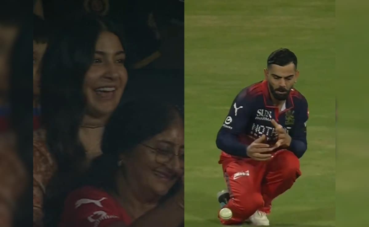 Virat Kohli Drops Rare Catch For RCB vs SRH In IPL 2026, Anushka Sharma Reacts. Watch
