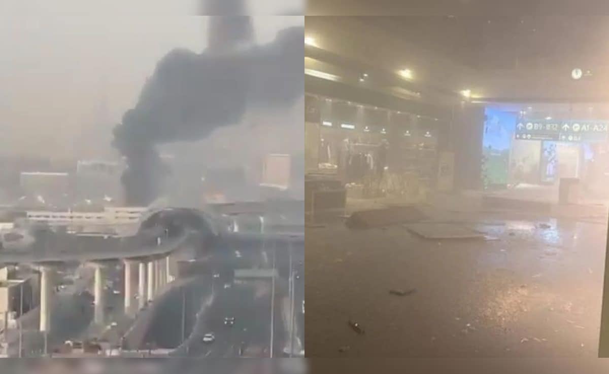 Video: Dubai International Airport Damaged In Successive Iranian Strikes, 4 Injured