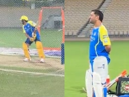 CSK's Rs 14.2 Crore Signing Prashant Veer Earns MS Dhoni's Approval In Nets Session