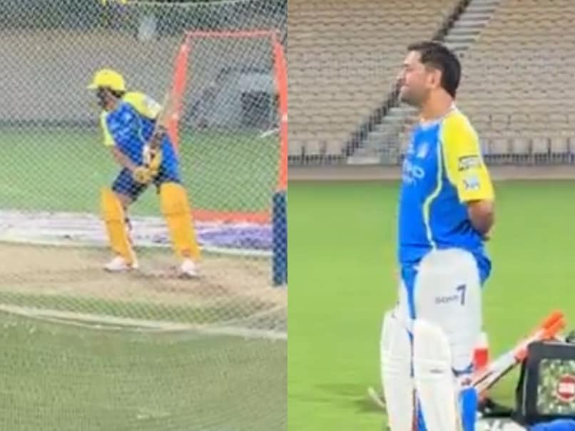 CSK's Rs 14.2 Crore Signing Prashant Veer Earns MS Dhoni's Approval In Nets Session