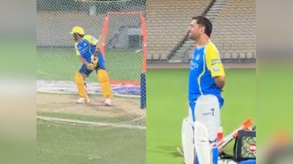 CSK का भविष्य...14 करोड़ी युवा बल्लेबाज की बैटिंग देख हैरत में हैं धोनी, यकीन नहीं कर पा रहे, दिया ऐसा रिएक्शन