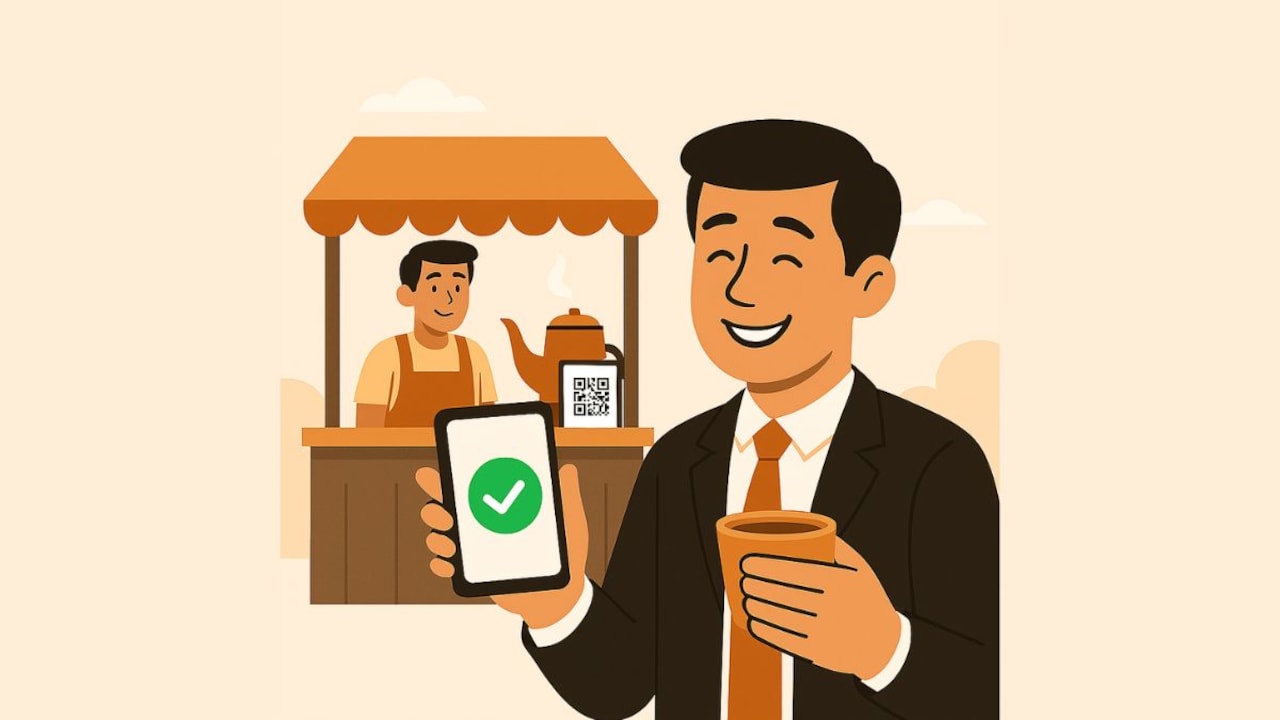 UPI sends money directly from your bank account in real time.