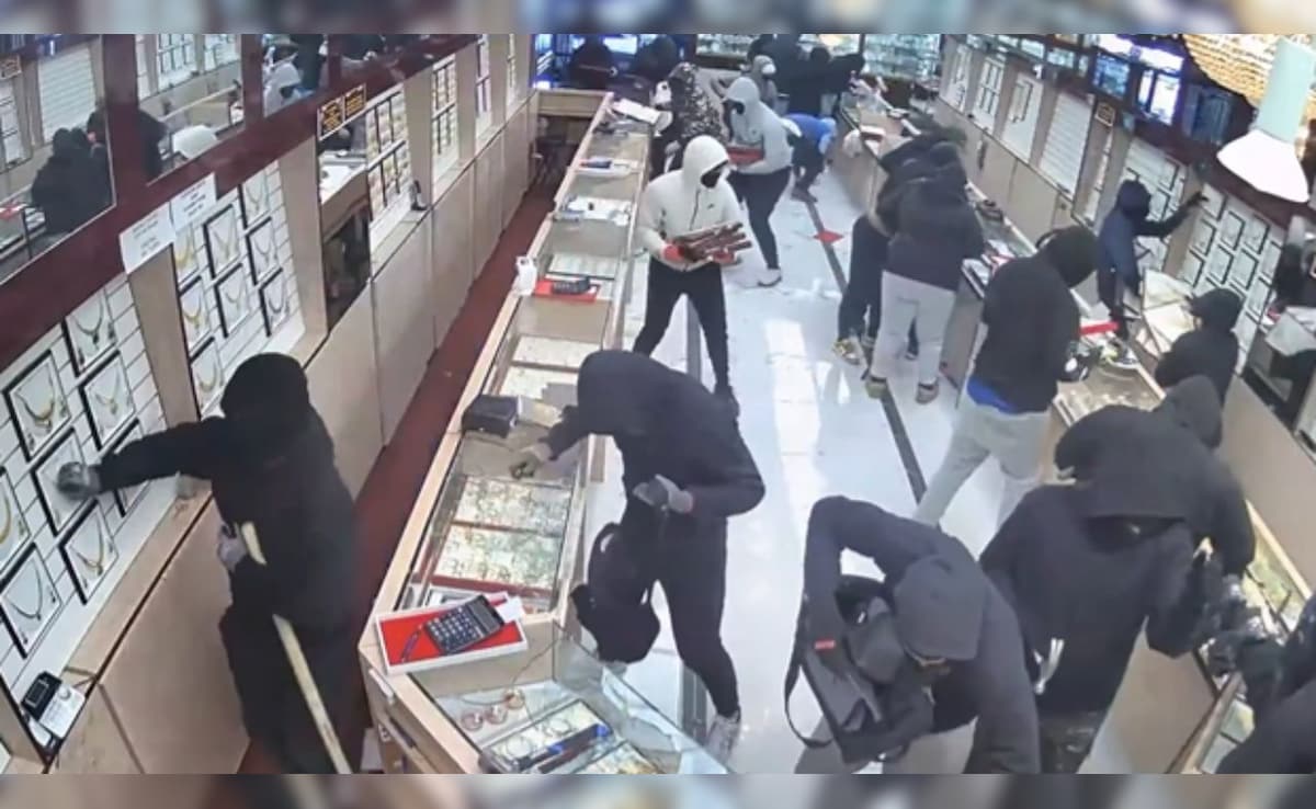 1 मिनट में $1.7 मिलियन की ज्वेलरी साफ! इंडियन-अमेरिकन स्टोर में 'फिल्मी स्टाइल' लूट का वीडियो वायरल