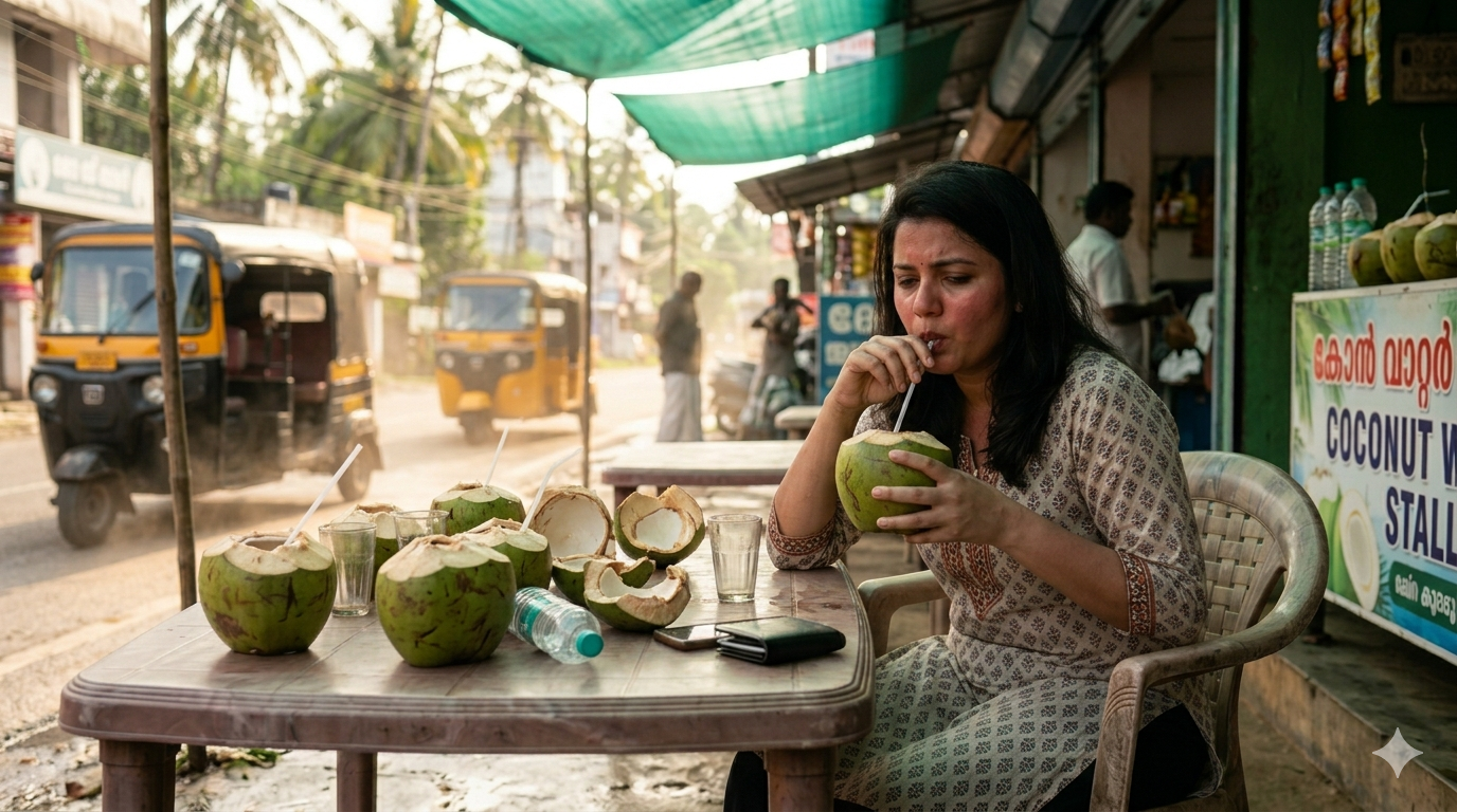 Coconut water can be part of a healthy diet, but not the only source of hydration