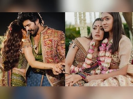 Inside Rashmika Mandanna And Vijay Deverakonda's Pradhanam And Mehendi Ceremony