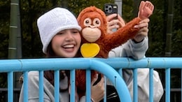 BLACKPINK's Lisa Has A Cute Encounter With Viral Monkey Punch In Japan