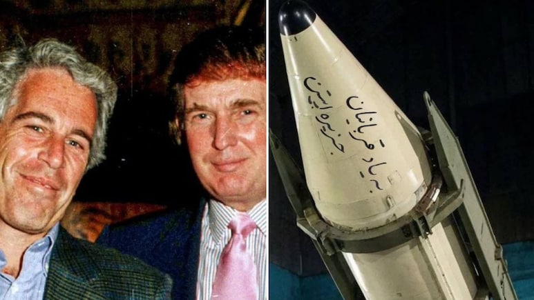 Missiles Marked "In Memory Of Epstein Island Victims" Fired By Iran Amid War