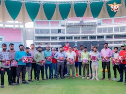IPL 2026: Justin Langer, Tom Moody Present LSG Jerseys To Groundsmen In Lucknow