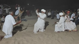 Barmer News: राजस्थान के बाड़मेर में 84 साल के सुलेमान सिखा रहे होली जी गैर, भाईचारे की अनोखी&nbsp; मिसाल