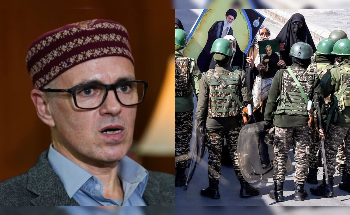 "Important To Control Emotions": Omar Abdullah As Kashmir Simmers Over Iran