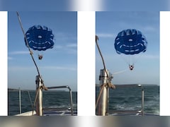 मौत को छूकर लौटा टूरिस्ट! बागा बीच पर पैरासेलिंग के दौरान हुआ खौफनाक हादसा